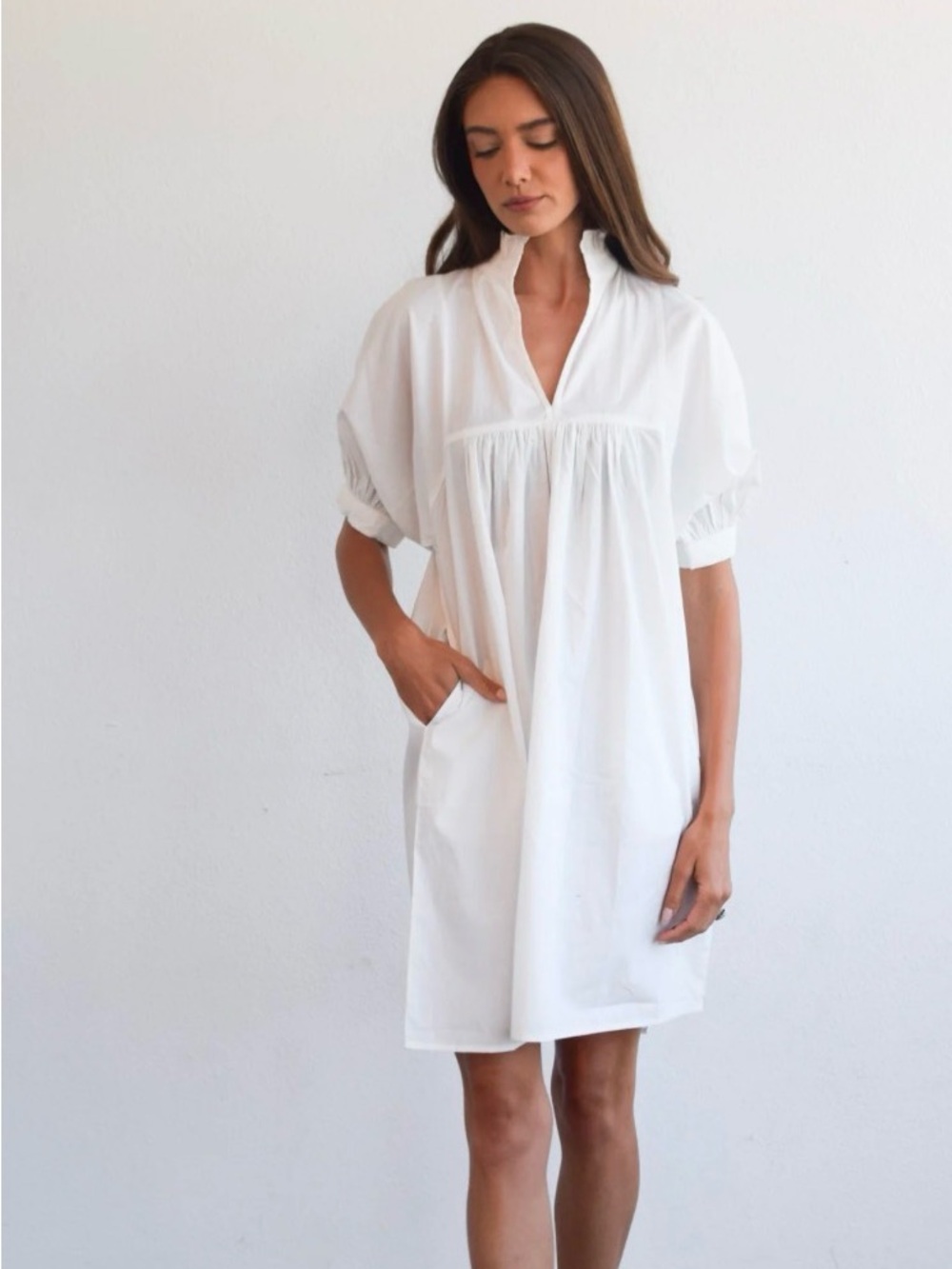 Never a Wallflower Puff Sleeve Dress